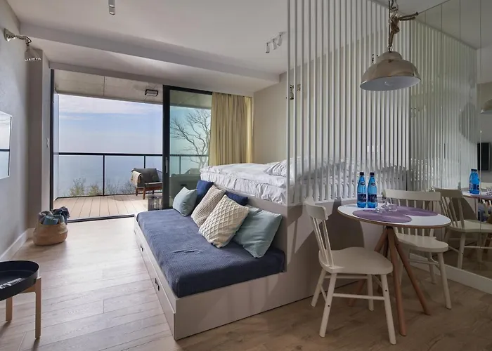 Seaside Park Apartament Prywatny 405 z widokiem na morze